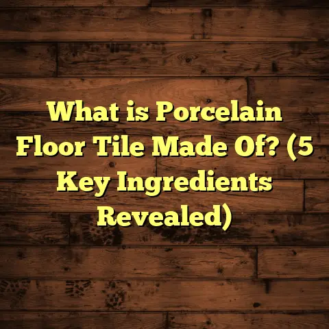 What is Porcelain Floor Tile Made Of? (5 Key Ingredients Revealed)