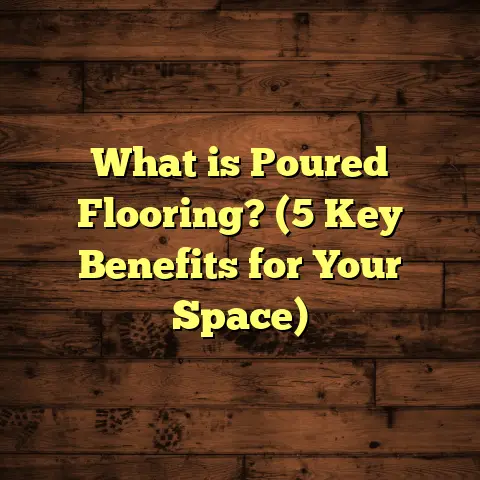 What is Poured Flooring? (5 Key Benefits for Your Space)