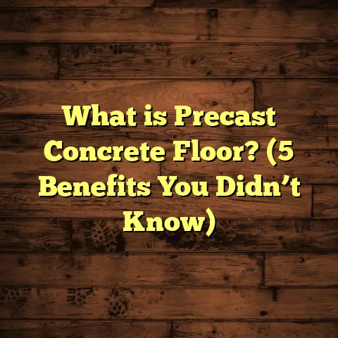 What is Precast Concrete Floor? (5 Benefits You Didn’t Know)