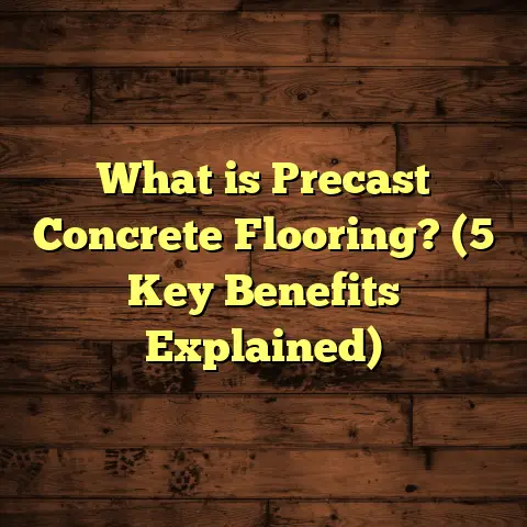 What is Precast Concrete Flooring? (5 Key Benefits Explained)