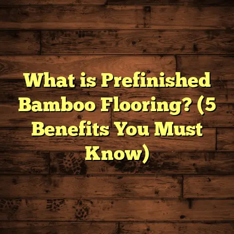 What is Prefinished Bamboo Flooring? (5 Benefits You Must Know)