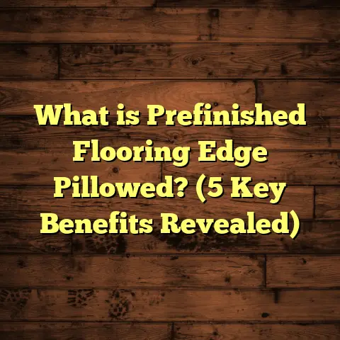 What is Prefinished Flooring Edge Pillowed? (5 Key Benefits Revealed)