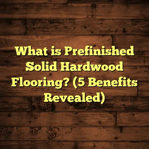 What is Prefinished Solid Hardwood Flooring? (5 Benefits Revealed)