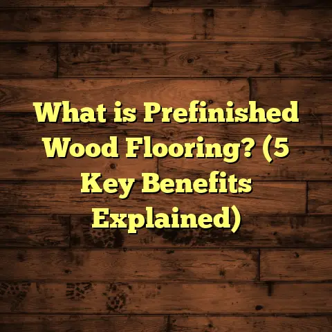 What is Prefinished Wood Flooring? (5 Key Benefits Explained)
