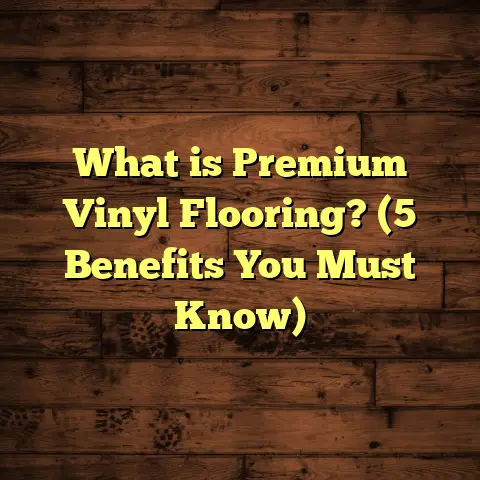 What is Premium Vinyl Flooring? (5 Benefits You Must Know)