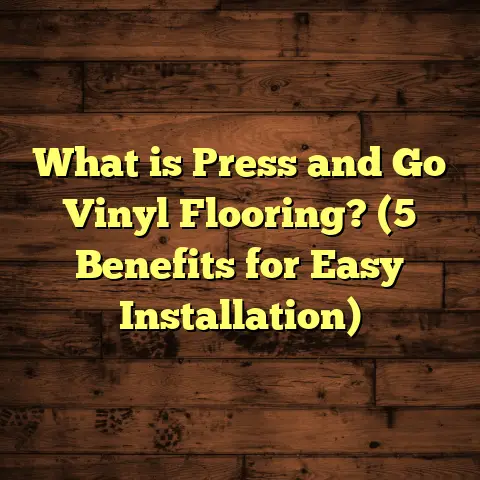 What is Press and Go Vinyl Flooring? (5 Benefits for Easy Installation)