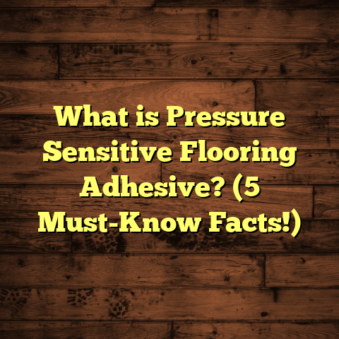 What is Pressure Sensitive Flooring Adhesive? (5 Must-Know Facts!)