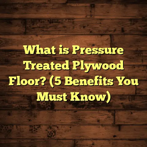 What is Pressure Treated Plywood Floor? (5 Benefits You Must Know)