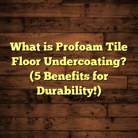 What is Profoam Tile Floor Undercoating? (5 Benefits for Durability!)