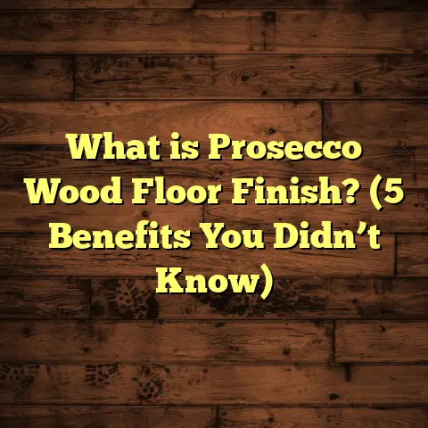 What is Prosecco Wood Floor Finish? (5 Benefits You Didn’t Know)