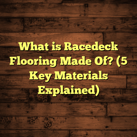 What is Racedeck Flooring Made Of? (5 Key Materials Explained)