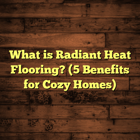 What is Radiant Heat Flooring? (5 Benefits for Cozy Homes)
