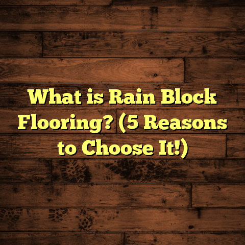 What is Rain Block Flooring? (5 Reasons to Choose It!)
