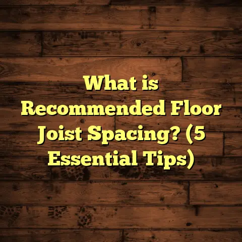 What is Recommended Floor Joist Spacing? (5 Essential Tips)