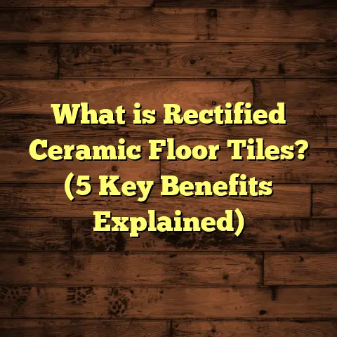 What is Rectified Ceramic Floor Tiles? (5 Key Benefits Explained)