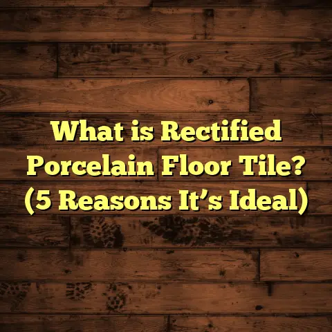 What is Rectified Porcelain Floor Tile? (5 Reasons It’s Ideal)