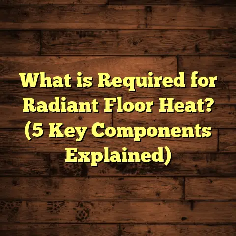 What is Required for Radiant Floor Heat? (5 Key Components Explained)
