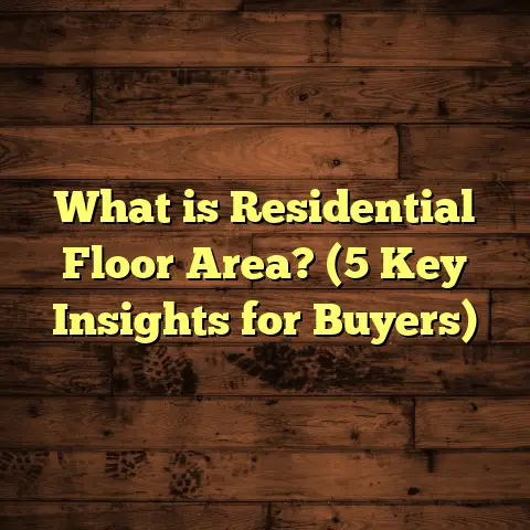 What is Residential Floor Area? (5 Key Insights for Buyers)
