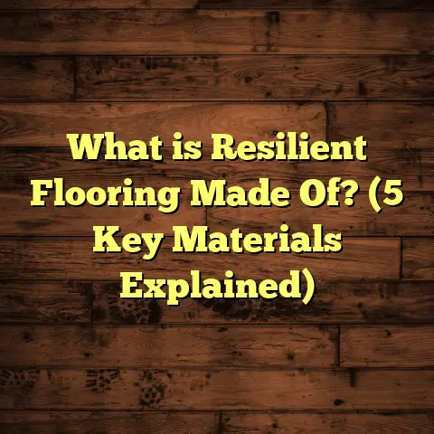 What is Resilient Flooring Made Of? (5 Key Materials Explained)
