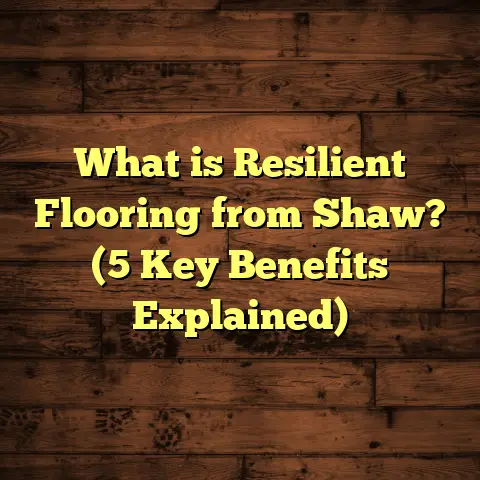 What is Resilient Flooring from Shaw? (5 Key Benefits Explained)