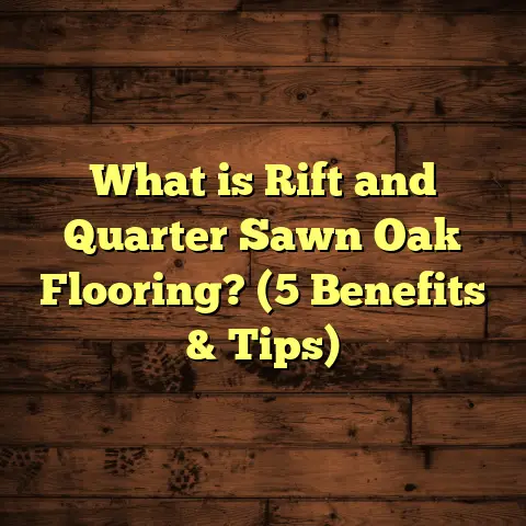 What is Rift and Quarter Sawn Oak Flooring? (5 Benefits & Tips)