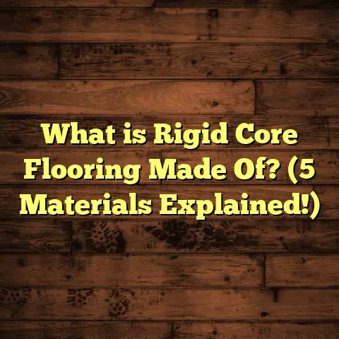 What is Rigid Core Flooring Made Of? (5 Materials Explained!)