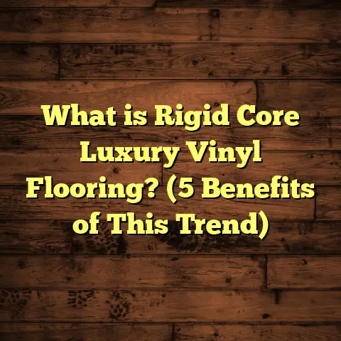 What is Rigid Core Luxury Vinyl Flooring? (5 Benefits of This Trend)