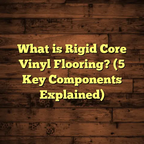 What is Rigid Core Vinyl Flooring? (5 Key Components Explained)