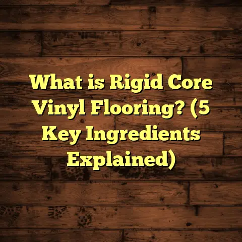 What is Rigid Core Vinyl Flooring? (5 Key Ingredients Explained)