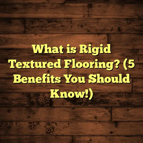 What is Rigid Textured Flooring? (5 Benefits You Should Know!)