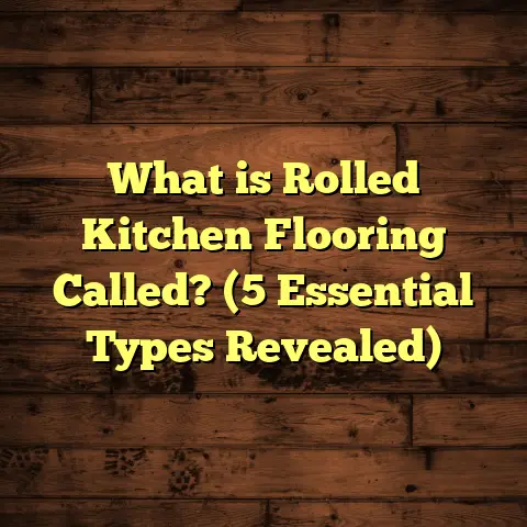 What is Rolled Kitchen Flooring Called? (5 Essential Types Revealed)