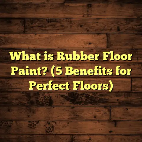 What is Rubber Floor Paint? (5 Benefits for Perfect Floors)