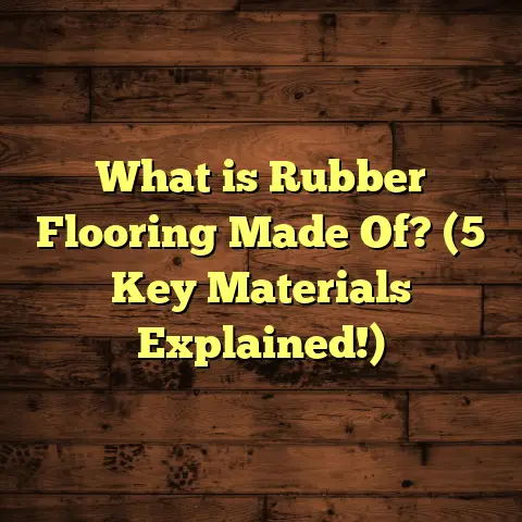 What is Rubber Flooring Made Of? (5 Key Materials Explained!)