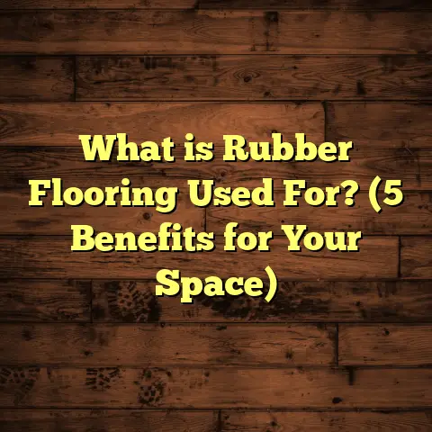 What is Rubber Flooring Used For? (5 Benefits for Your Space)
