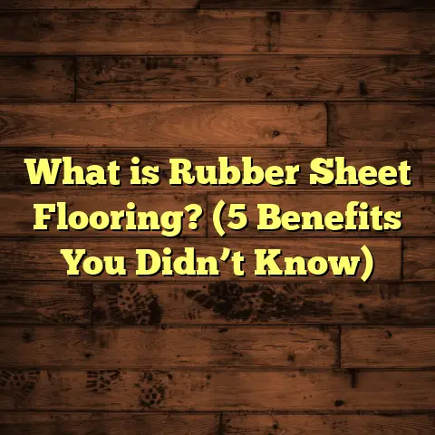 What is Rubber Sheet Flooring? (5 Benefits You Didn’t Know)