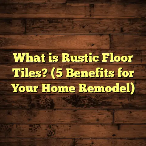 What is Rustic Floor Tiles? (5 Benefits for Your Home Remodel)