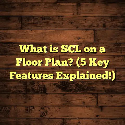 What is SCL on a Floor Plan? (5 Key Features Explained!)