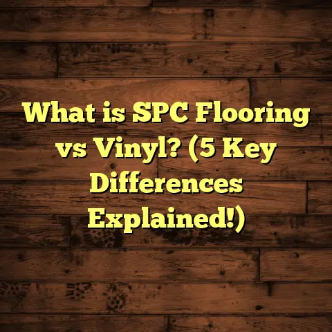 What is SPC Flooring vs Vinyl? (5 Key Differences Explained!)