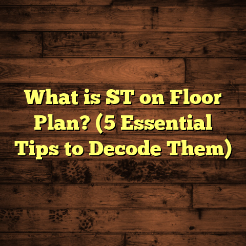 What is ST on Floor Plan? (5 Essential Tips to Decode Them)
