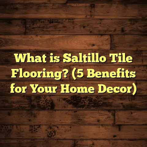 What is Saltillo Tile Flooring? (5 Benefits for Your Home Decor)