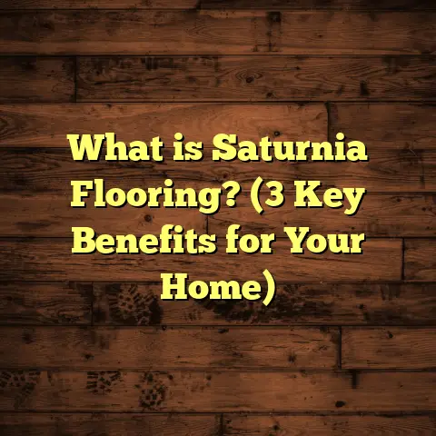 What is Saturnia Flooring? (3 Key Benefits for Your Home)