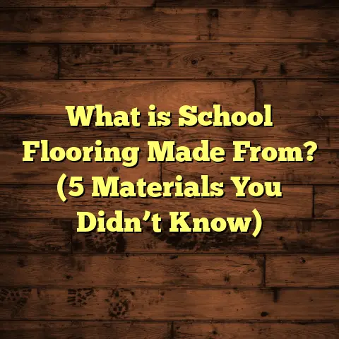 What is School Flooring Made From? (5 Materials You Didn’t Know)