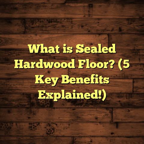 What is Sealed Hardwood Floor? (5 Key Benefits Explained!)