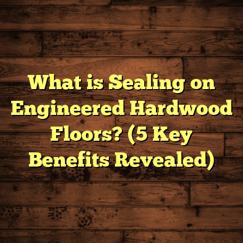 What is Sealing on Engineered Hardwood Floors? (5 Key Benefits Revealed)