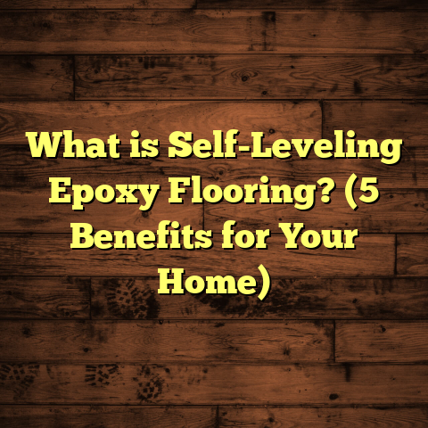 What is Self-Leveling Epoxy Flooring? (5 Benefits for Your Home)