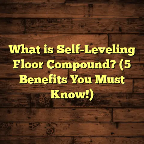 What is Self-Leveling Floor Compound? (5 Benefits You Must Know!)