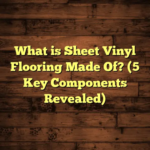 What is Sheet Vinyl Flooring Made Of? (5 Key Components Revealed)