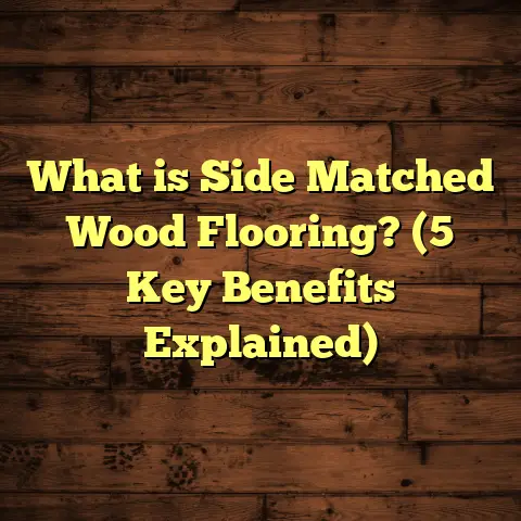 What is Side Matched Wood Flooring? (5 Key Benefits Explained)