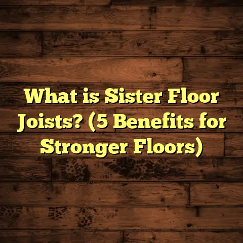What is Sister Floor Joists? (5 Benefits for Stronger Floors)