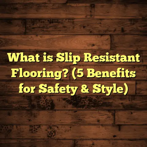 What is Slip Resistant Flooring? (5 Benefits for Safety & Style)